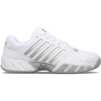 K-Swiss Womens Bigshot Light 4 Tennis Shoes - White/Silver