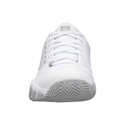 K-Swiss Womens Bigshot Light 4 Tennis Shoes - White/Silver