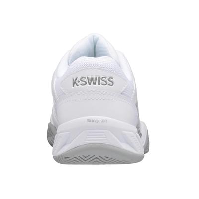 K-Swiss Womens Bigshot Light 4 Tennis Shoes - White/Silver