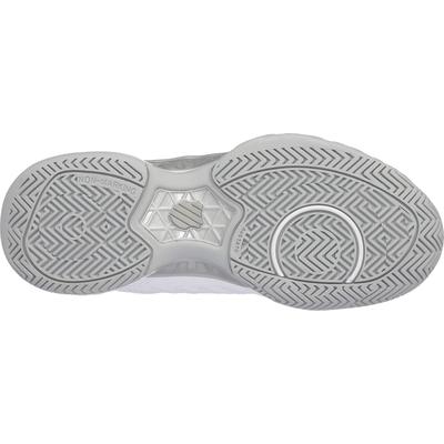 K-Swiss Womens Bigshot Light 4 Tennis Shoes - White/Silver