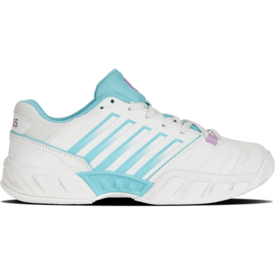 K-Swiss Womens Bigshot Light 4 Tennis Shoes - Brilliant White/Angel Blue/Sheer Lilac - main image