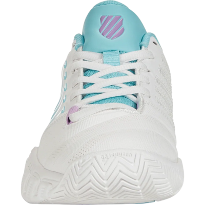 K-Swiss Womens Bigshot Light 4 Tennis Shoes - Brilliant White/Angel Blue/Sheer Lilac - main image