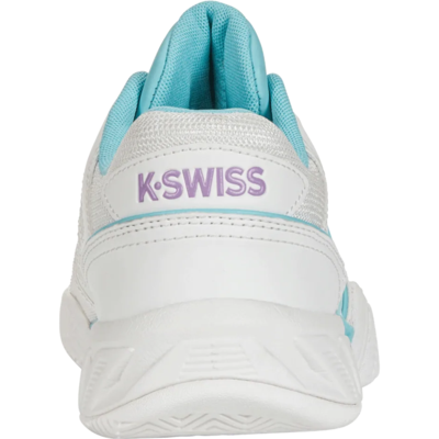 K-Swiss Womens Bigshot Light 4 Tennis Shoes - Brilliant White/Angel Blue/Sheer Lilac