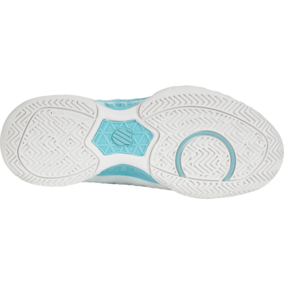 K-Swiss Womens Bigshot Light 4 Tennis Shoes - Brilliant White/Angel Blue/Sheer Lilac - main image