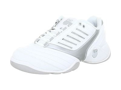 K-Swiss Womens Surpass Carpet Tennis Shoes - White/Silver - main image