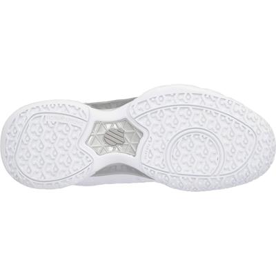 K-Swiss Womens Bigshot Light 4 Omni Tennis Shoes - White/Silver