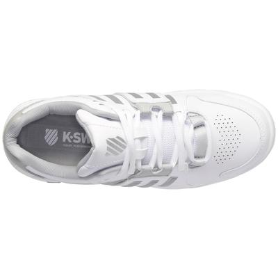 K-Swiss Womens Accomplish IV Tennis Shoes - White/High Rise
