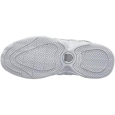 K-Swiss Womens Court  Prestir Tennis Shoes - White/Grey Silver - main image
