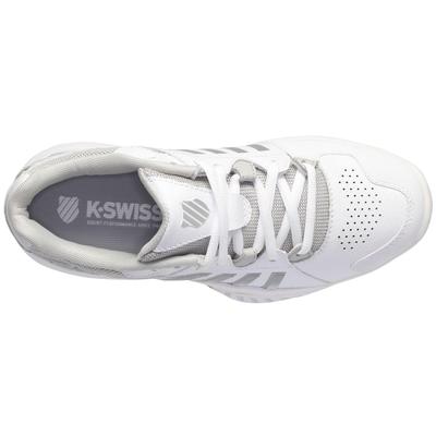 K-Swiss Womens Receiver V Tennis Shoes - White/Silver - main image