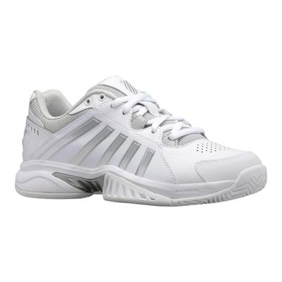 K-Swiss Womens Receiver V Tennis Shoes - White/Silver - main image