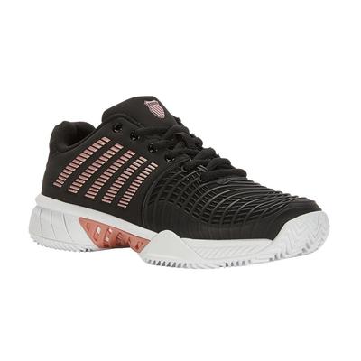 K-Swiss Womens Express Light 3 HB Court Tennis Shoes - Black/Rose Gold - main image