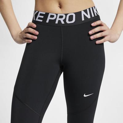 Nike Womens Pro Tights - Black/White - main image