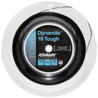 Ashaway Dynamite 16 Tough 110m Tennis String Reel - Black