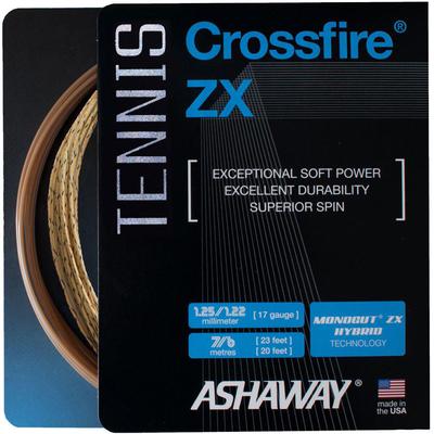 Ashaway Crossfire ZX Hybrid Tennis String Set