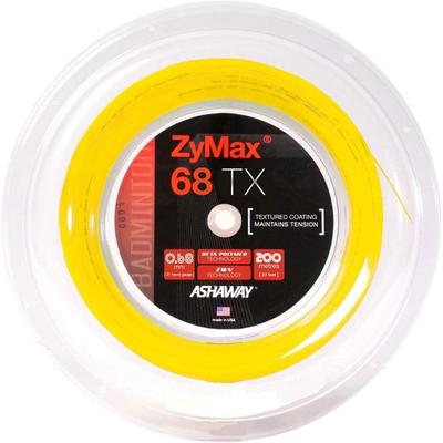 Ashaway Zymax 68 TX 200m Badminton String Reel - Yellow - main image