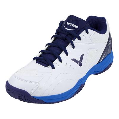 Victor Mens A170 A Badminton Shoes - White/Blue - main image