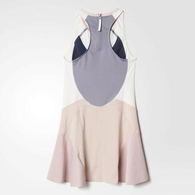 Adidas Womens Stella McCartney Barricade Dress NY - Midnight Grey/White - main image