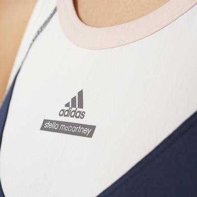 Adidas Womens Stella McCartney Barricade Dress NY - Midnight Grey/White - main image
