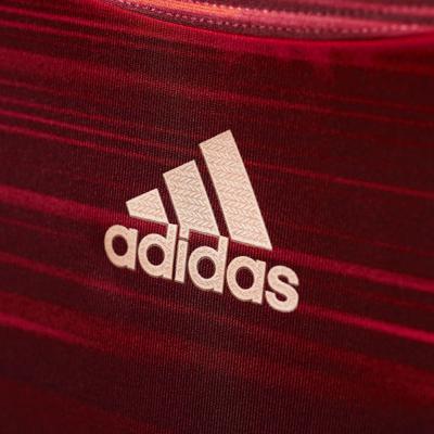 Adidas Womens Adizero Tee - Maroon/Copper Met. - main image