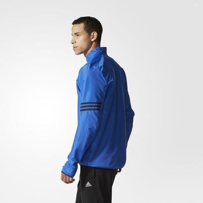 Adidas Mens Response Wind Jacket - Blue/Black - main image