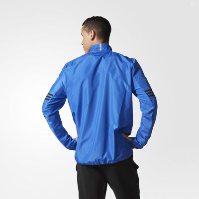 Adidas Mens Response Wind Jacket - Blue/Black - main image