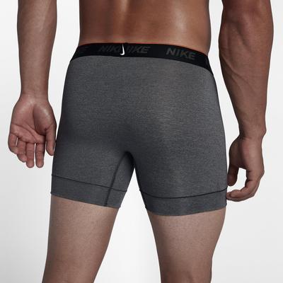 Nike Mens Training Boxer (Pack of 2) - Anthracite/White - main image