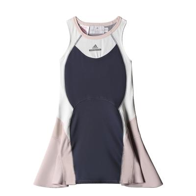 Adidas Girls Stella McCartney Barricade Dress - Midnight Grey - main image