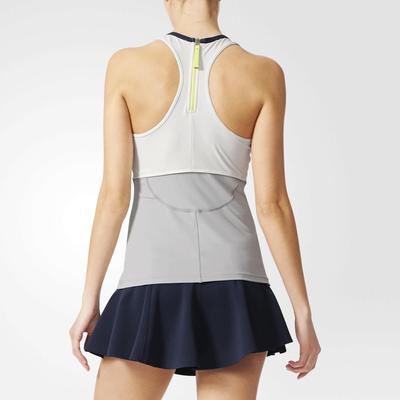 Adidas Womens SMC Barricade Tank NY - Midnight Grey/Glacial - main image