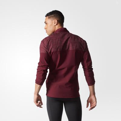 Adidas Mens Supernova Storm Jacket - Maroon - main image