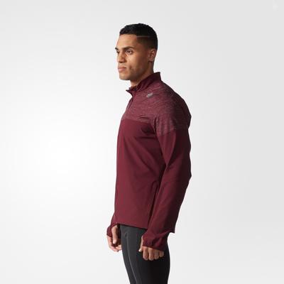 Adidas Mens Supernova Storm Jacket - Maroon - main image