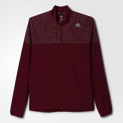 Adidas Mens Supernova Storm Jacket - Maroon - main image