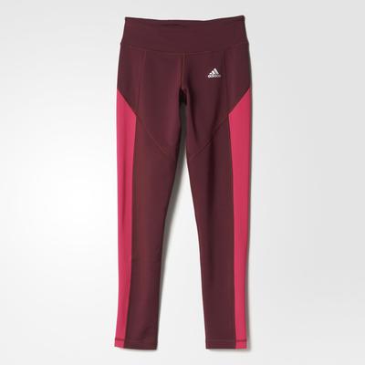 Adidas Womens Techfit Climawarm Tights - Maroon - main image