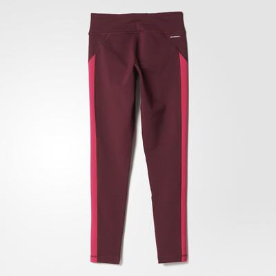 Adidas Womens Techfit Climawarm Tights - Maroon - main image