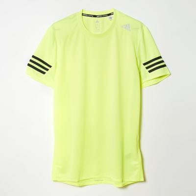 Adidas Mens Response Short Sleeve Tee - Solar Yellow - main image