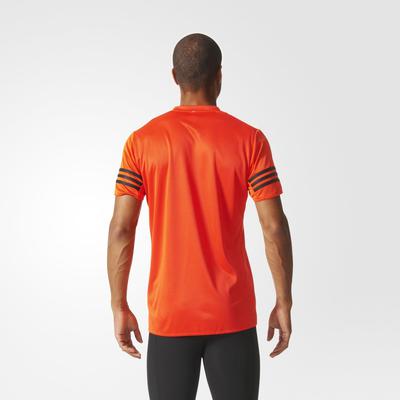 Adidas Mens Response Short Sleeve Tee - Bold Orange - main image