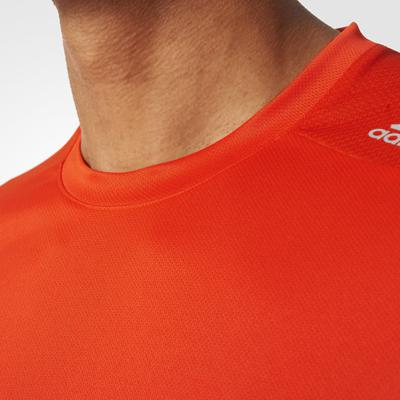 Adidas Mens Response Short Sleeve Tee - Bold Orange - main image