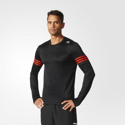 Adidas Mens Response Long Sleeve Tee - Black - main image
