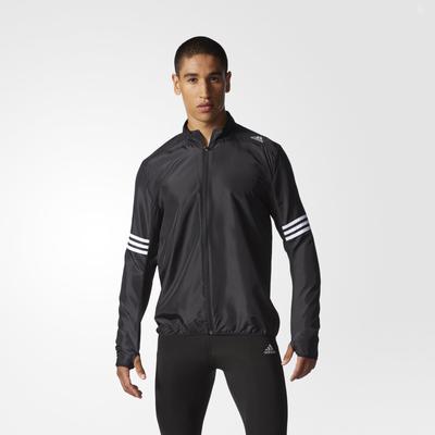 Adidas Mens Response Wind Jacket - Black - main image