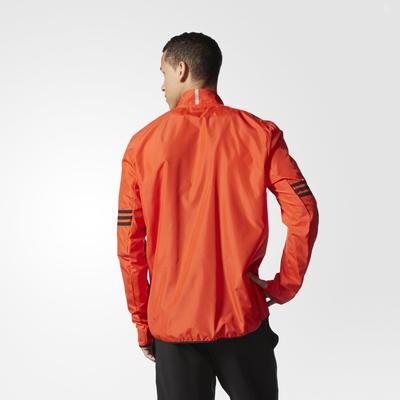 Adidas Mens Response Wind Jacket - Orange - main image