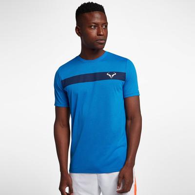 Nike Mens Dry Rafa T-Shirt - Blue - main image