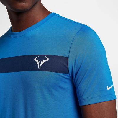 Nike Mens Dry Rafa T-Shirt - Blue - main image