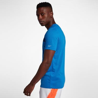 Nike Mens Dry Rafa T-Shirt - Blue - main image