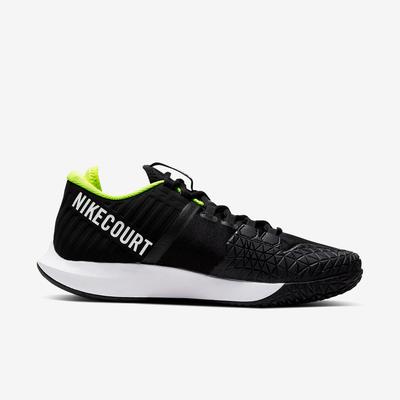 Nike Mens Air Zoom Zero Tennis Shoes - Black/White/Volt - main image