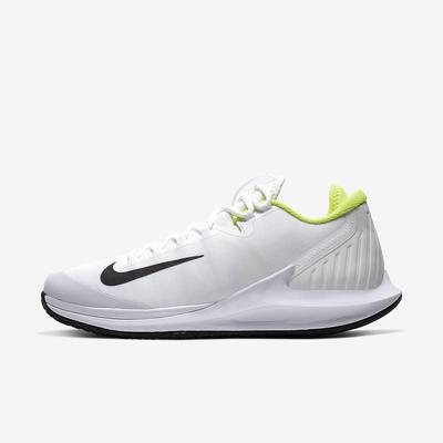 Nike Mens Air Zoom Zero Tennis Shoes - White/Volt - main image