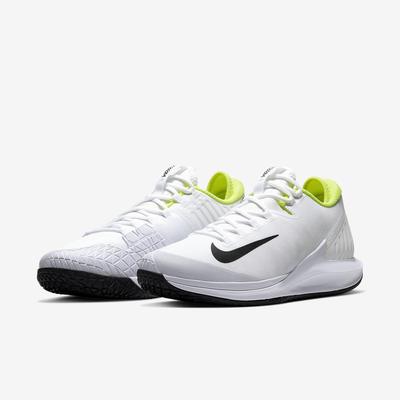 Nike Mens Air Zoom Zero Tennis Shoes - White/Volt - main image