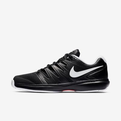 Nike Mens Air Zoom Prestige Tennis Shoes - Black/Bright Crimson/White - main image