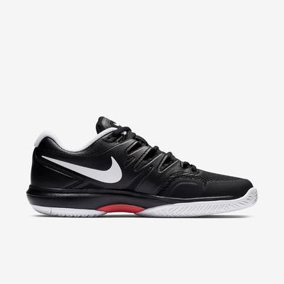 Nike Mens Air Zoom Prestige Tennis Shoes - Black/Bright Crimson/White - main image