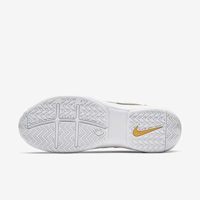 Nike Mens Air Zoom Prestige Tennis Shoes - Black/White/Gold - main image