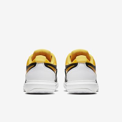 Nike Mens Air Zoom Prestige Tennis Shoes - Black/White/Gold