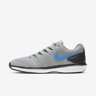 Nike Mens Air Zoom Prestige Tennis Shoes - Grey/Blue - main image